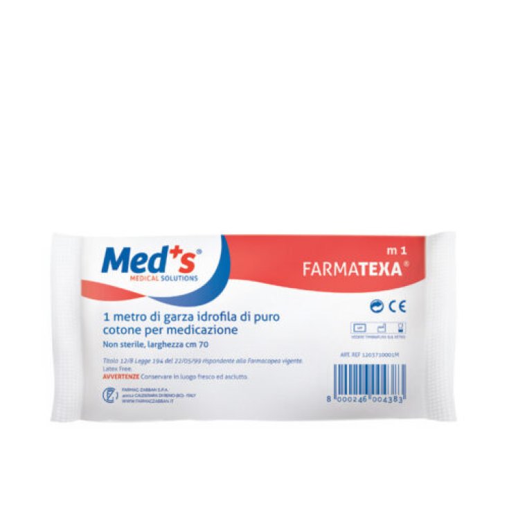 Meds Hydrophile Gaze 12/8 100cm