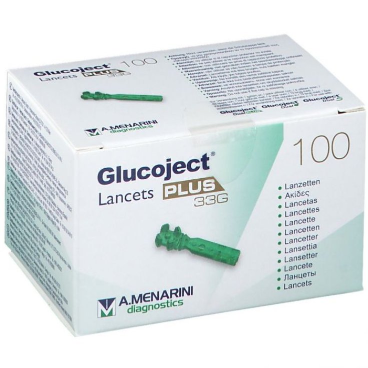 Glucoject Lanzetten Plus G33 100