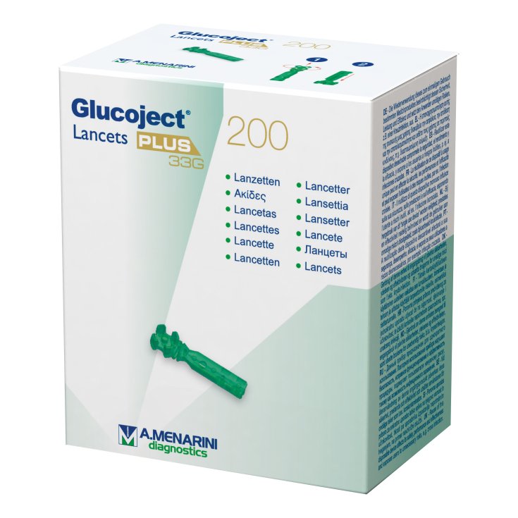 Glucoject Lanzetten Plus G33 200
