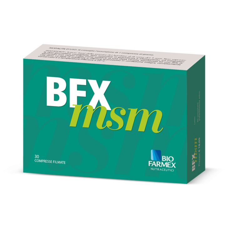 Biofarmex Bfx Msm Nahrungsergänzungsmittel 30 Tabletten