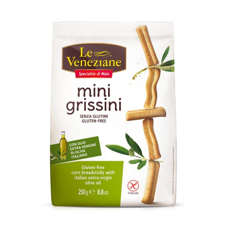 Le Veneziane Mini-Brotstangen Glutenfrei 250g