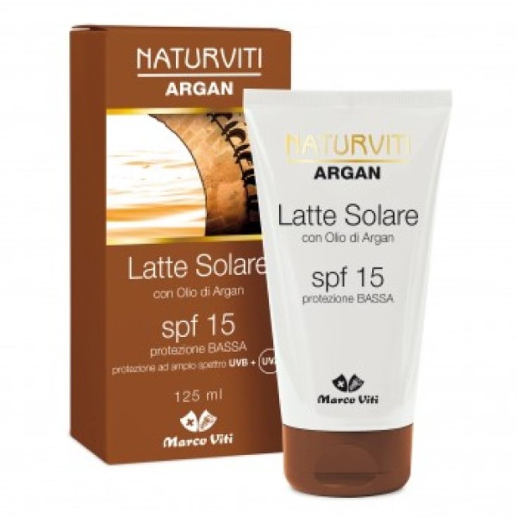 Argan-Sonnenmilch Spf15 125ml