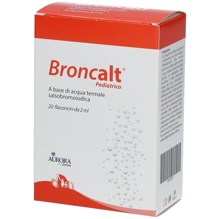 Broncalt Strip 2ml Pediat 20fl