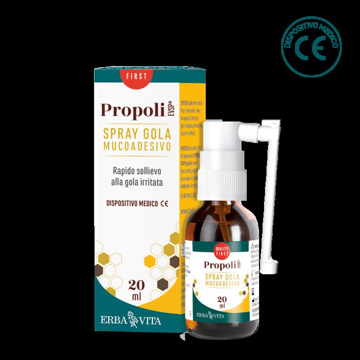 ErbaVita Propolis EVSP Line Propolis Evsp Mucoadhäsives Halsspray 20ml