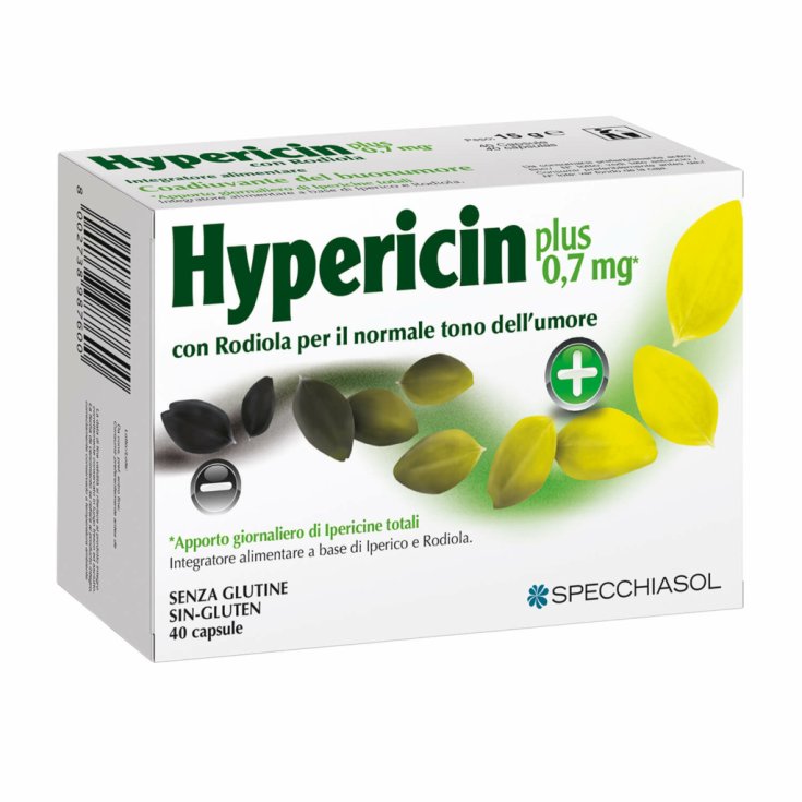 Specchiasol Hypericin Plus Nahrungsergänzungsmittel 40 Kapseln