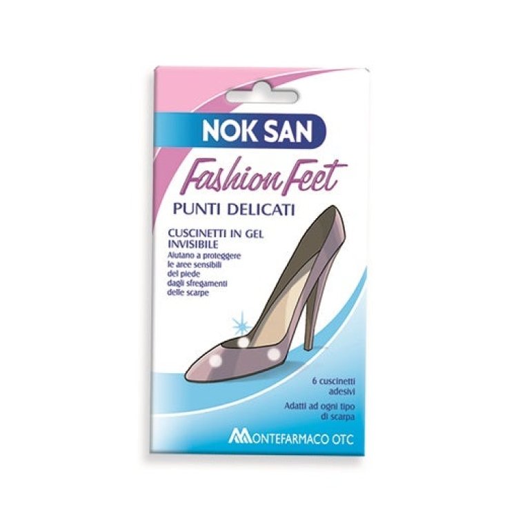 NokSan Fashion Feet Klebepads Montefarmaco OTC 6 Stück