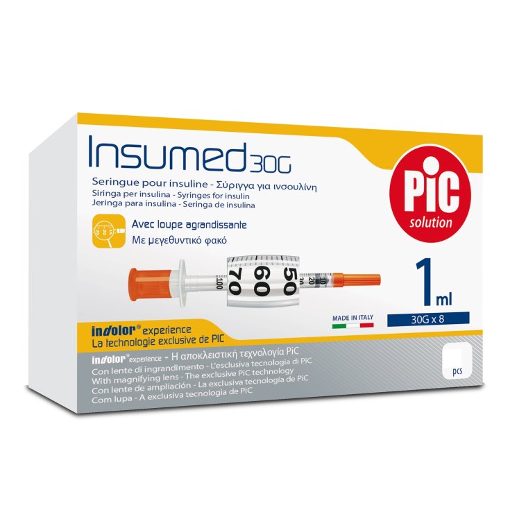 Pic Insumed Insulinspritze Maß G27x1/2 1ml 100 Stück