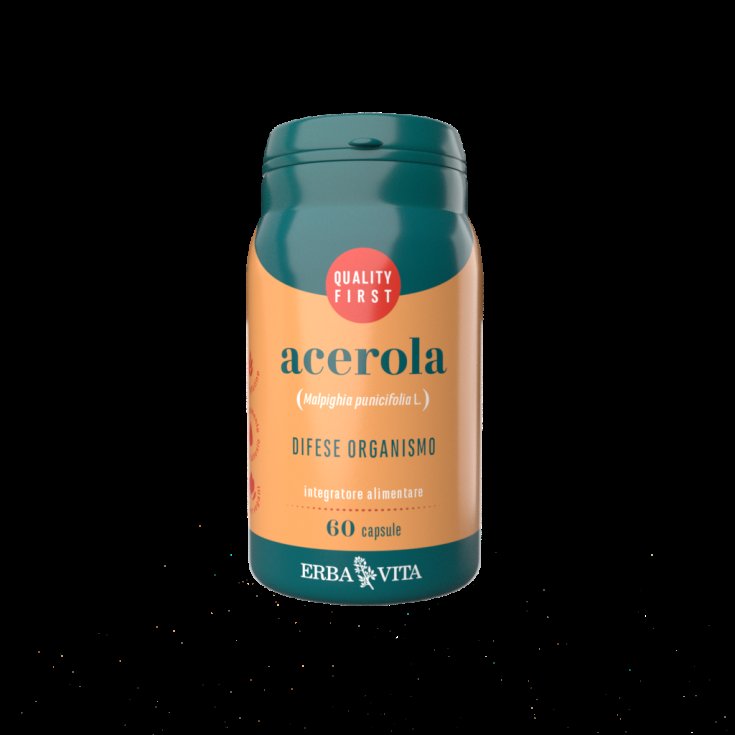 ErbaVita Kapseln Monoplanta Acerola Nahrungsergänzungsmittel 60 Kapseln
