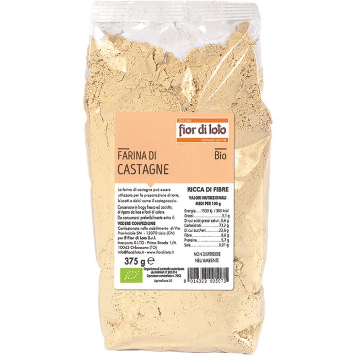 Il Fior Di Loto Bio Kastanienmehl 375g