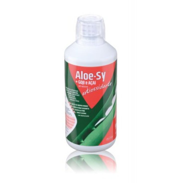 Aloe Sy + Goji und Açai mit antioxidativer Wirkung Nahrungsergänzungsmittel 1lt