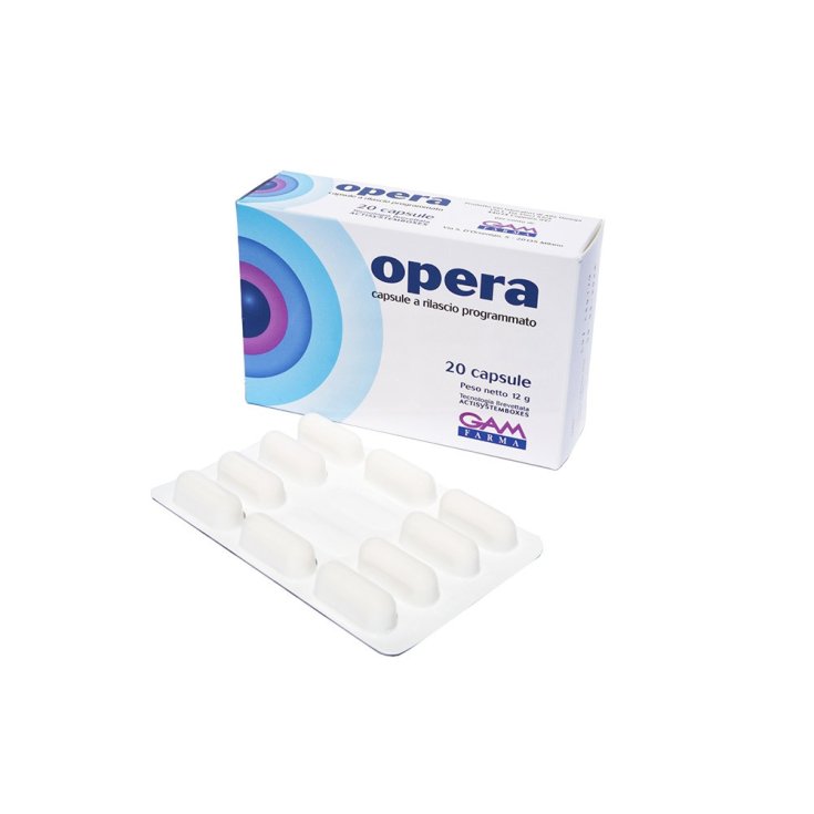 Gam Pharma Opera Nahrungsergänzungsmittel 20 Kapseln
