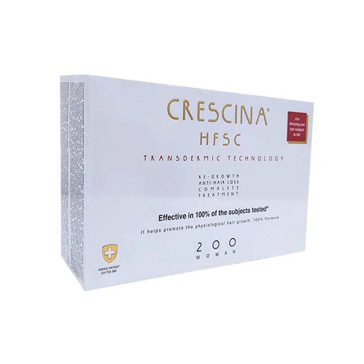 Labo Crescina HFSC New Formula Retard 200 Frau Komplette Behandlung 20 + 20 Fläschchen