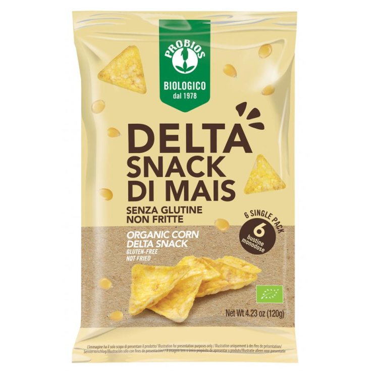 Happy Pop Delta Snack aus Mais Probios 120g