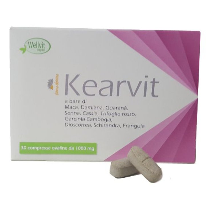 Wellvit Kearvit Wellness in den Wechseljahren Ergänzung 30 Tabletten