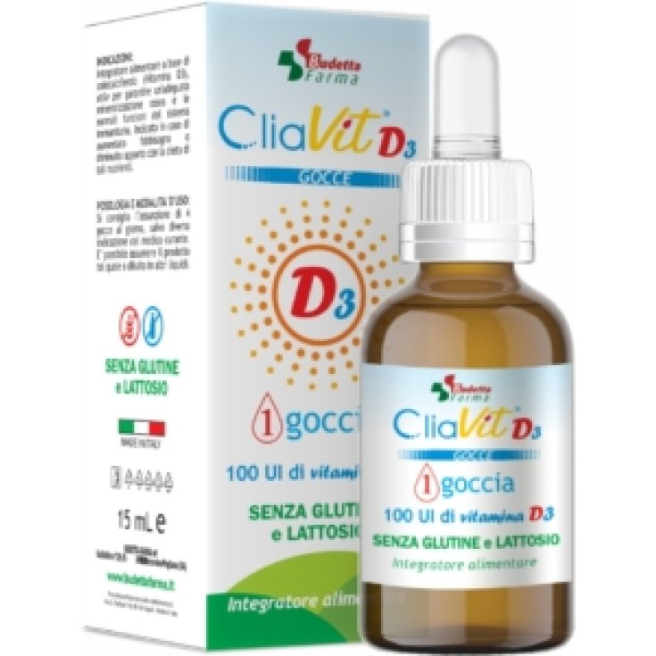 Cliavit Vitamin D3 Tropfen Budetta Farma 15ml