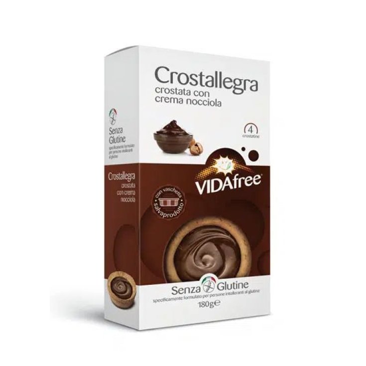 Vidafree Crostallegra Haselnusscreme Glutenfrei 180g