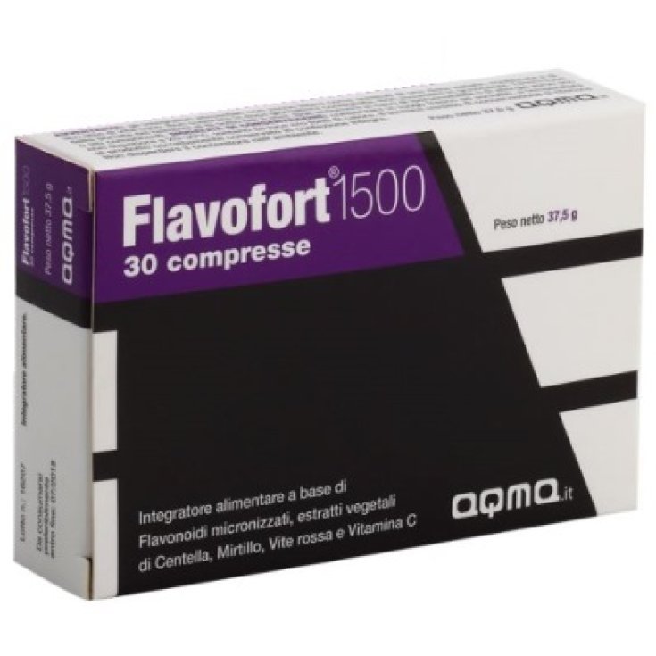 Flavofort 1500 Nahrungsergänzungsmittel 30 Tabletten