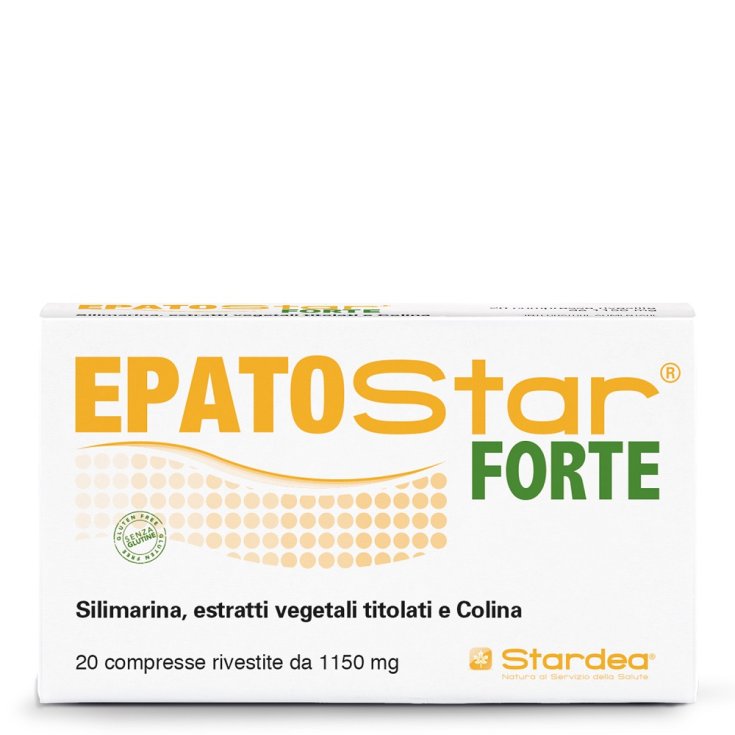 Stardea EpatoStar Forte Nahrungsergänzungsmittel 20 überzogene Tabletten mit 1150 mg