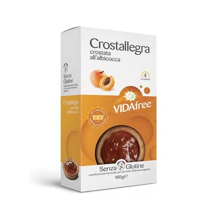 Vidafree Crostallegra Aprikose Glutenfrei 180g