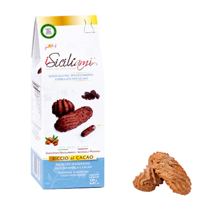 iSiciliami Riccio Al Cacao Glutenfreies Gebäck 125g