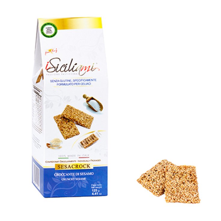 iSiciliami Sesacrock Glutenfreies Gebäck 125g