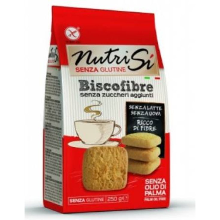 NutriSì Biskofaser Ohne Zuckerzusatz Glutenfrei 250g