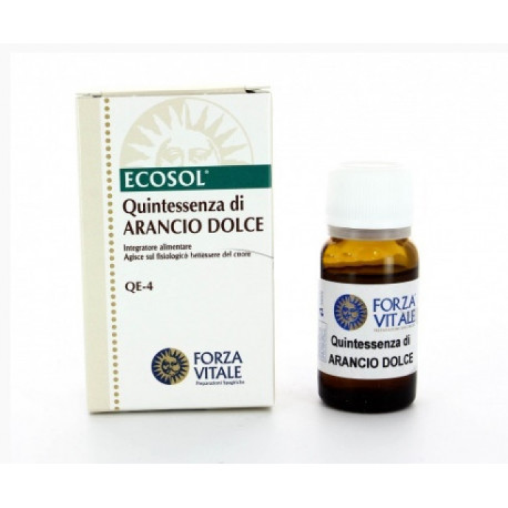 Forza Vitale Ecosol Quintessenza Süßorange Nahrungsergänzungsmittel 10ml