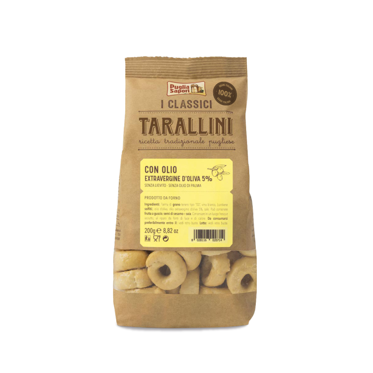 Puglia Sapori Taralli Taste Natives Olivenöl Extra 250g