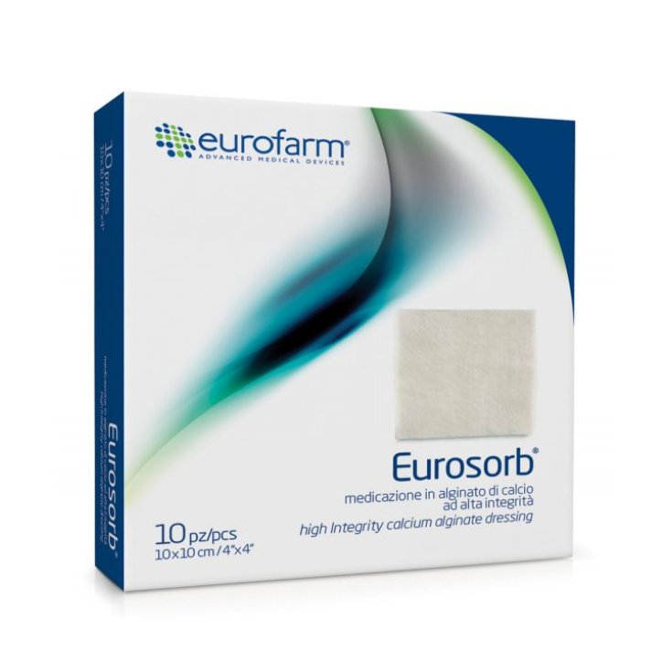 Eurosorb Medizinisches Calciumalginat 5x5cm