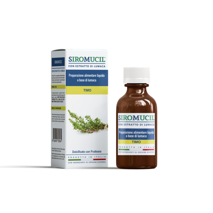 Siromucil-Sirup mit Schneckenextrakt Geschmack Thymian 150ml