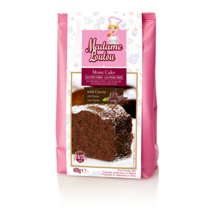 Madame Loulou Moist Cake Kakaopulver Zubereitet Glutenfrei 400g