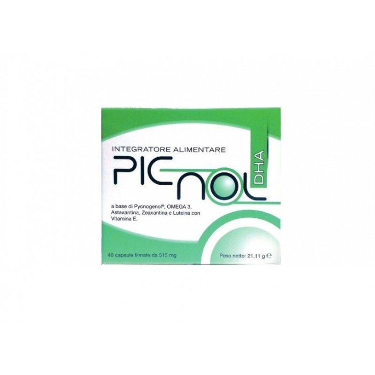 Picnol DHA Nahrungsergänzungsmittel 40 Kapseln