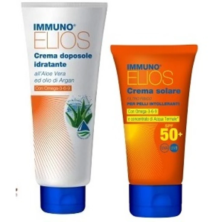 Immuno Elios Cream SPF50 + Intolerante Haut und After Sun Morgan Pharma