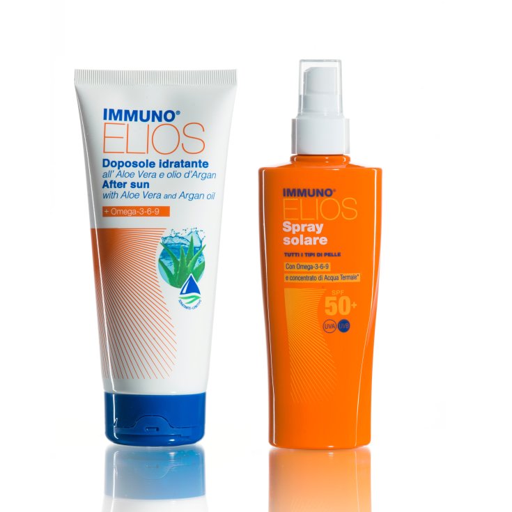 Immuno Elios Sun Spray SPF50 + und Morgan Pharma After Sun Cream