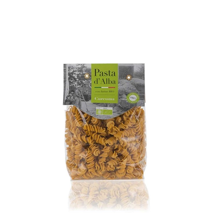 Pasta D'Alba Fusilli Reis und Bio-Kurkuma Glutenfrei 250g