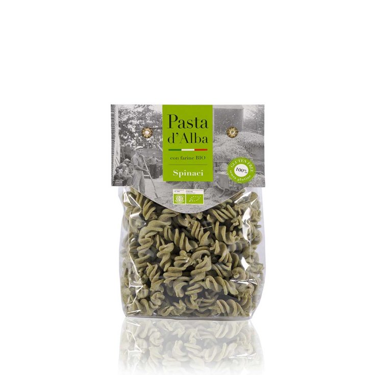 Pasta D'Alba Fusilli Bio-Reis und Spinat glutenfrei 250g