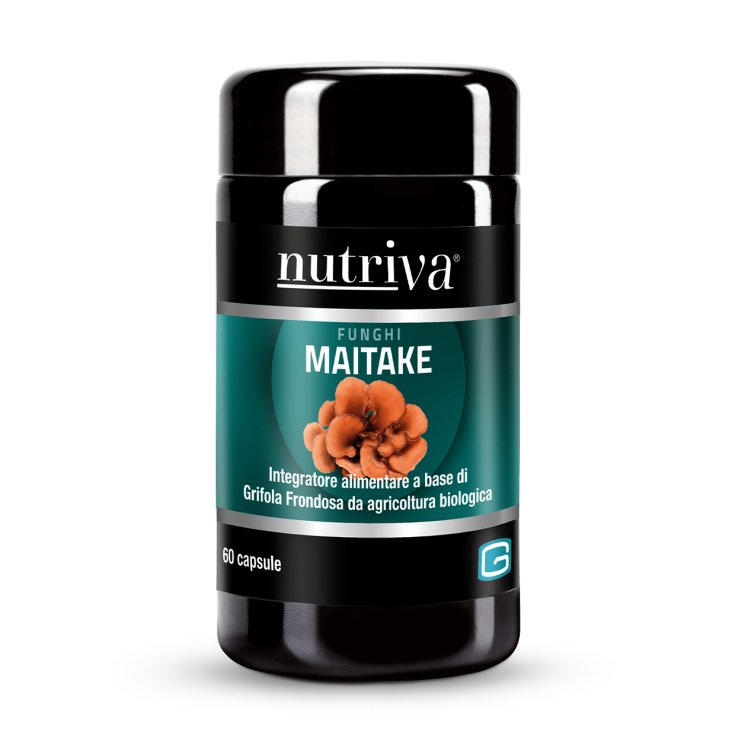 Nutriva Maitake Nahrungsergänzungsmittel 60 pflanzliche Kapseln