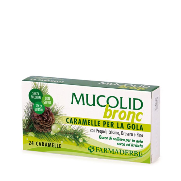 Mucolid Bronc Throat Bonbons 24 Bonbons