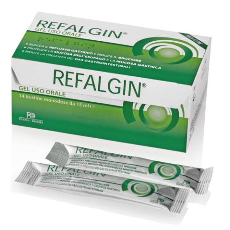 Farma-Derma Refalgin® Gel Nahrungsergänzungsmittel zum Einnehmen 14 Beutel à 15 ml
