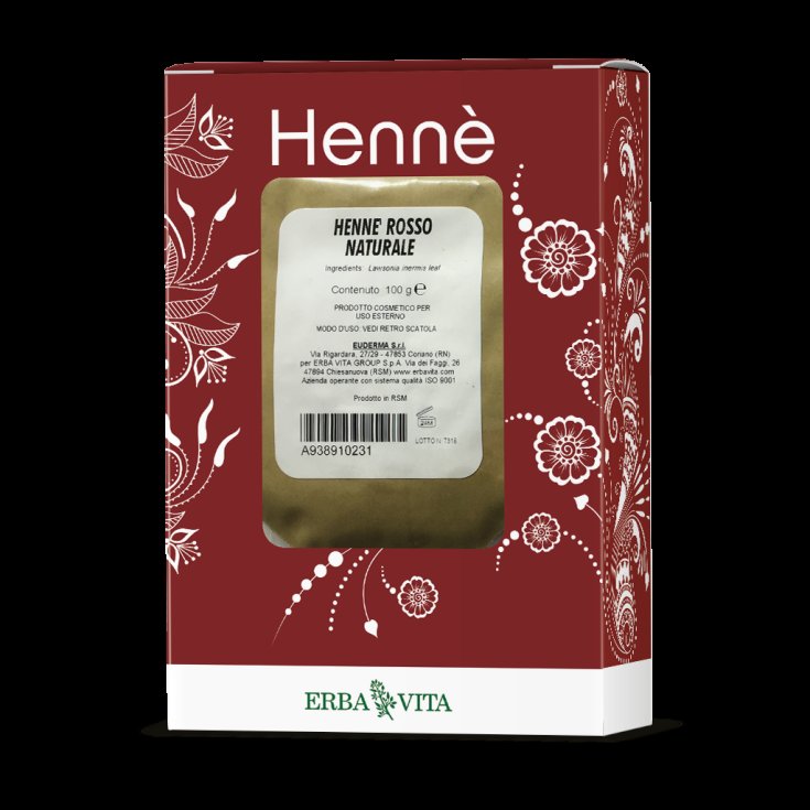 ErbaVita Naturrote Henne 100g