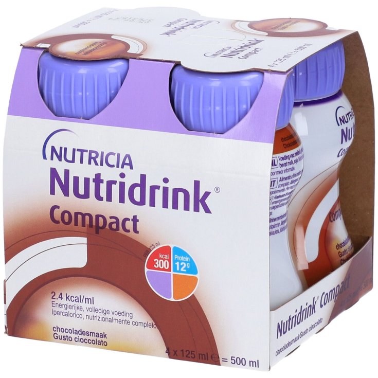 Nutricia Nutridrink Compact Chocolate 4x125ml