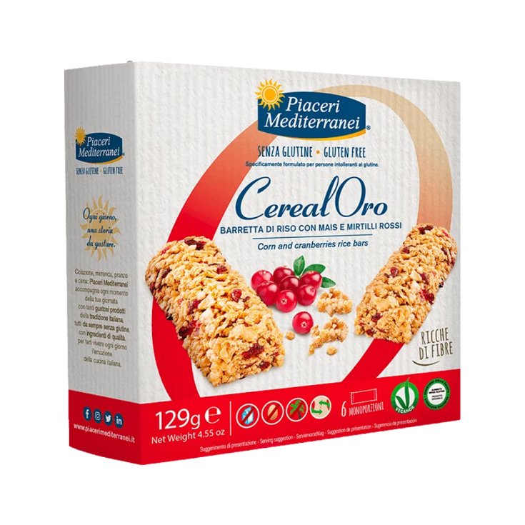 Piaceri Mediterranei Cerealoro Glutenfreier Reisriegel 129g