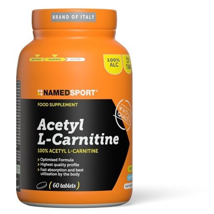 NamedSport Acetyl L-Carnitin Nahrungsergänzungsmittel 60 Tabletten