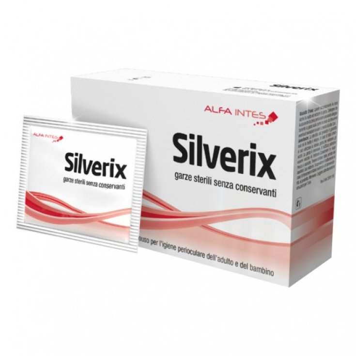 Silverix Periocular Sterile Einweg-Gaze Alfa Antes 14 Stück