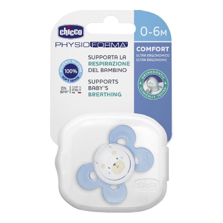 PhysioForma™ Comfort Schnuller 0-6m Silikon Baby Chicco® 1 Stk