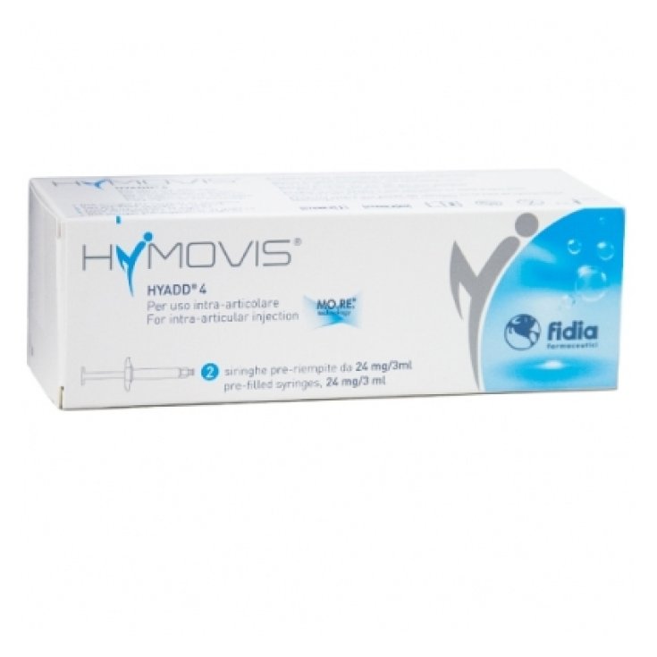 Hymovis® 24 mg/3 ml Fidia 2 vorgefüllte Luer-Lock-Spritzen