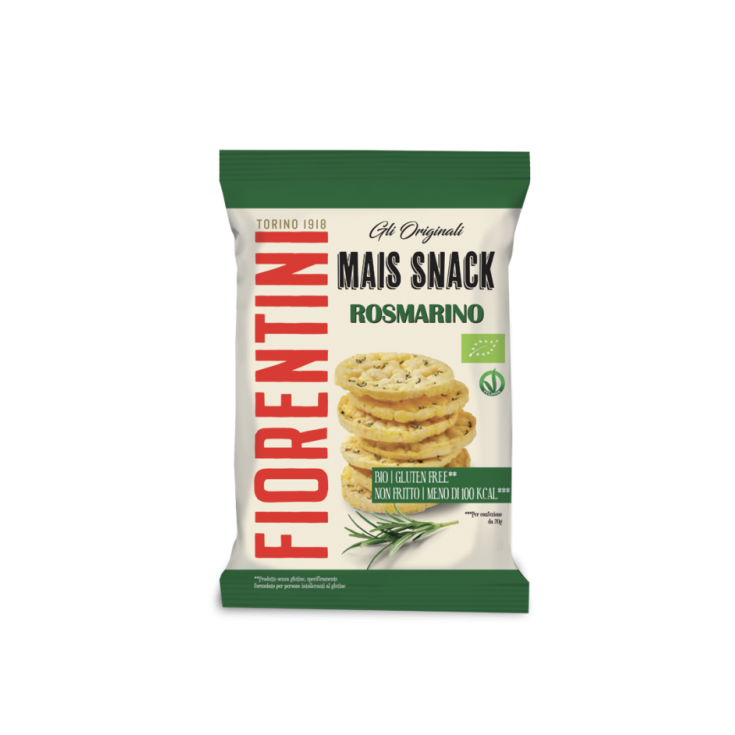 Fiorentini Mini Maiskuchen mit Rosmarin Glutenfrei 50g