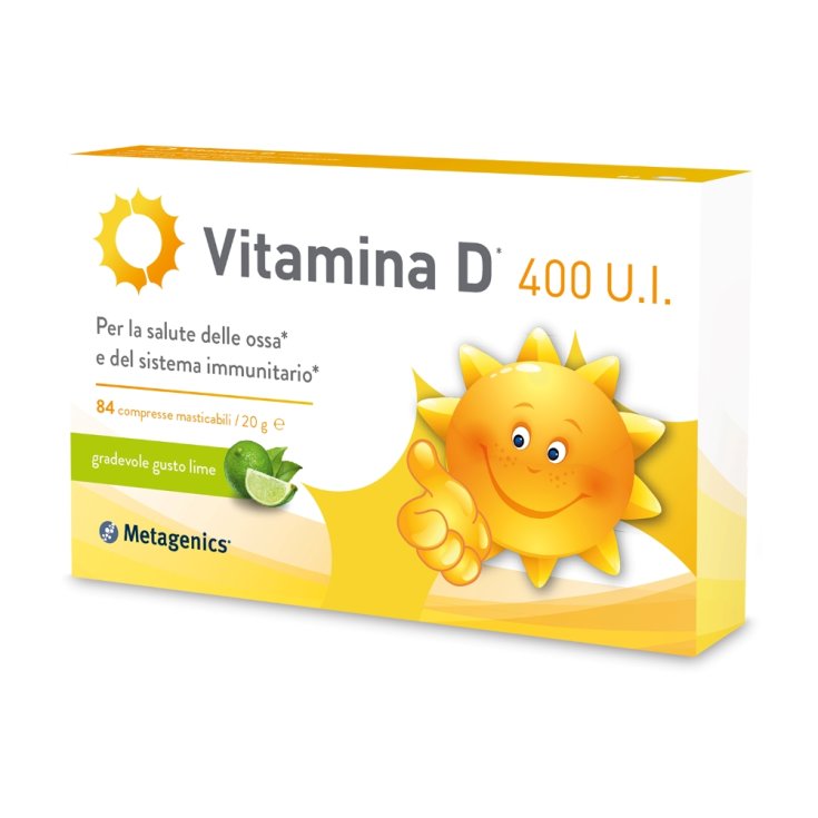 Vitamin D 400 IE Metagenics 84 Kautabletten
