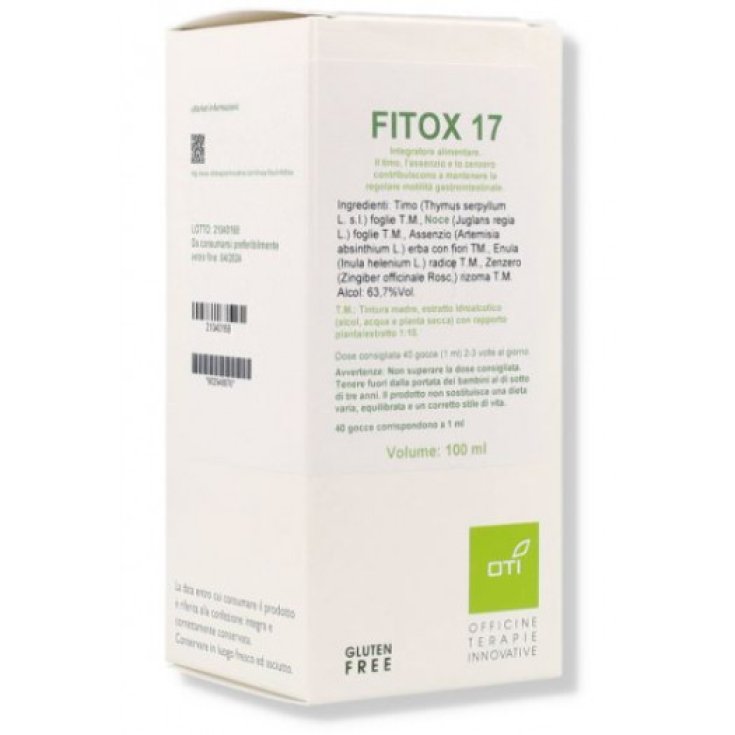 Oti Fitox 17 Tropfen Nahrungsergänzungsmittel 100ml