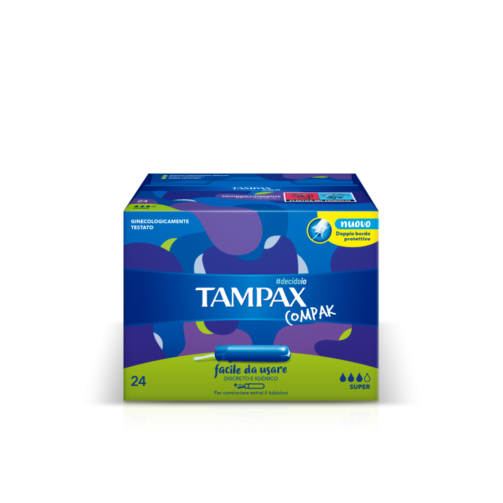 Tampax Compak Super 24 interne Absorptionsmittel